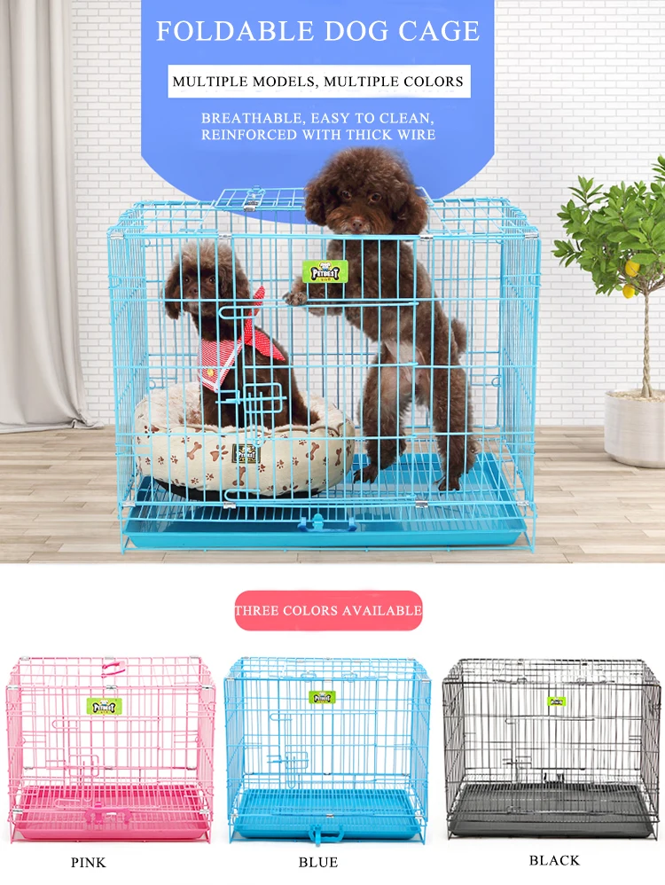 Foldable Suitcase Wire Metal Folding Pet Cage Crate Dog Kennel Buy
