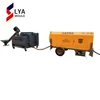 lightweight Hydraulic mobile portable foam concrete mixer pump machine
