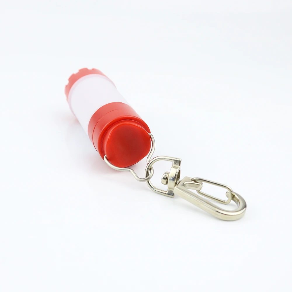 Mini Portable LED Keychain Flashlight for Camping EDC Flashlight Emergency Dry Battery ROHS Ip44 >12 ABS Ce factory