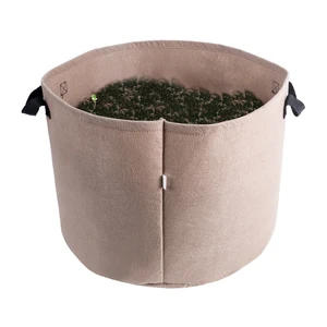 Image of HORTIKING 1 2 3 5 7 10 15 20 25 30 45 50 100 200 300 400 Gallon Aeration Fabric Smart Tomato Potato Grow Bags Pots with Handles