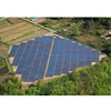 ground solar mounting for farm