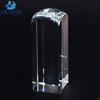 free Sample Dome Shape Blank 3d Crystal Laser Engraved Block Cube
