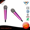 Factory OEM popular 3.5mm jack karaoke mic earbuds for cellphone