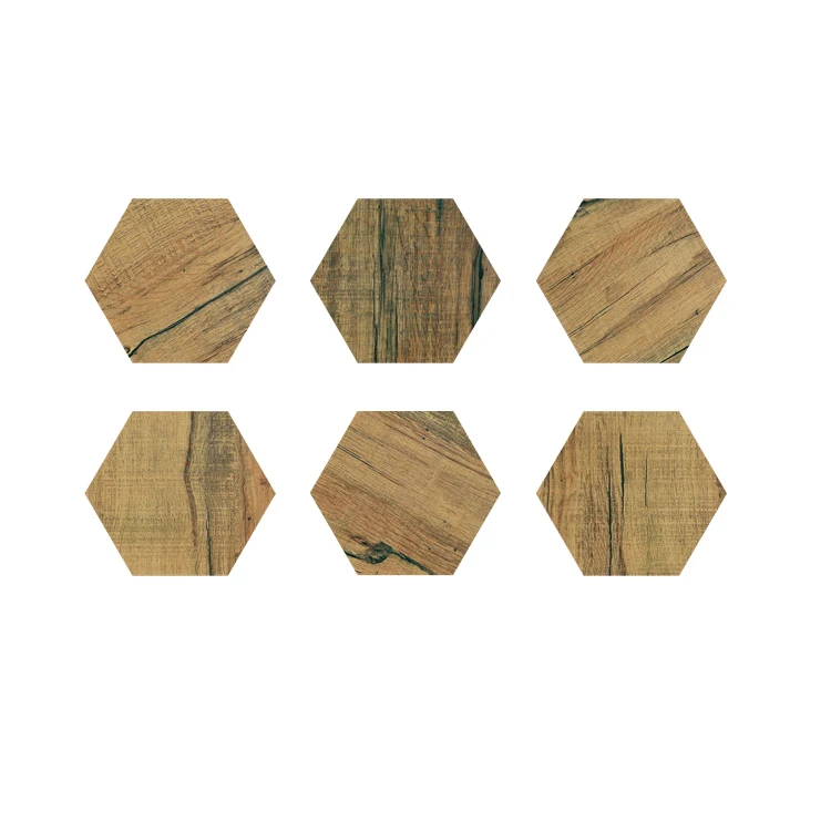 Venta al por mayor madera hexagonal azulejos-Compre online los mejores