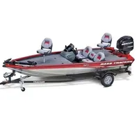 

StarOurSport Aluminum Boat for Fishing with Outboard Engine