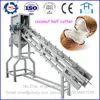 Full Stainless steel coconut half cutting machine and coconut juice collection machine