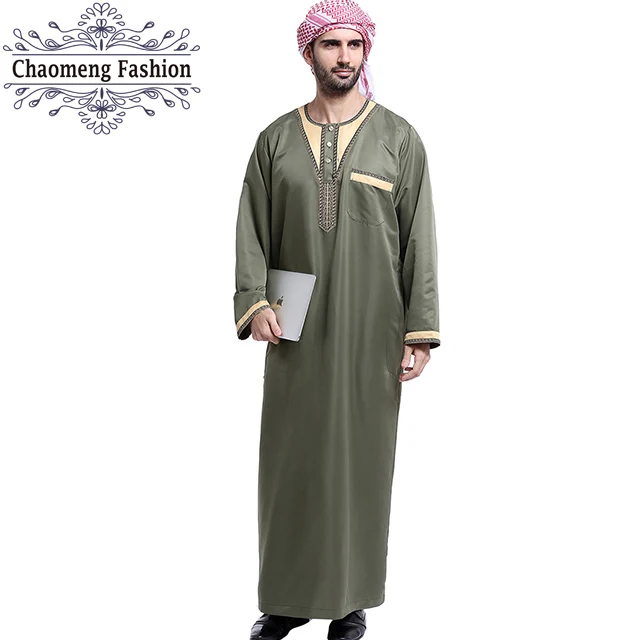 

802# Middle east latest abaya designs dubai men fashion tunic kaftan long sleeve loose Saudi Arab muslim thobe, Navy blue/beige/white/camel /customized