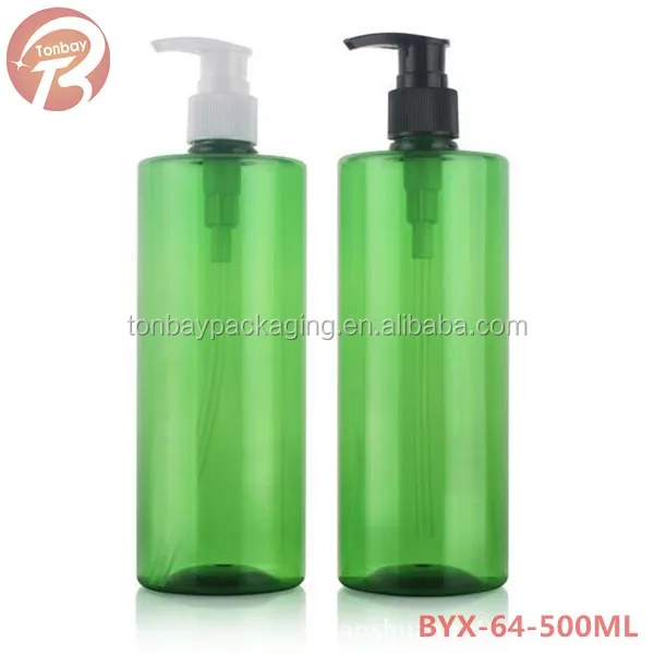 500ml Blue Pet Plastic Hair Shampoo Bottle Buy 500ml Shampoo Bottle