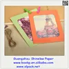 custom popular colorful cute picture paper photo decoration mats frame