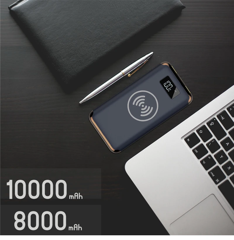 Innisfox Hot Saling Product 2020 Sharing Qi Wireless Power Bank 5000mah With Wireless Charger - ANKUX.COM
