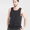 Plain men white singlet sleeveless t shirt men chaleco hombre cotton gym stringer