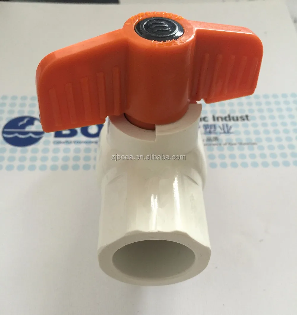 2022 Hydroseal Male Socket Slip Thread Connector Pvc Octagonal Ball Valve upvc Valve (bd1601