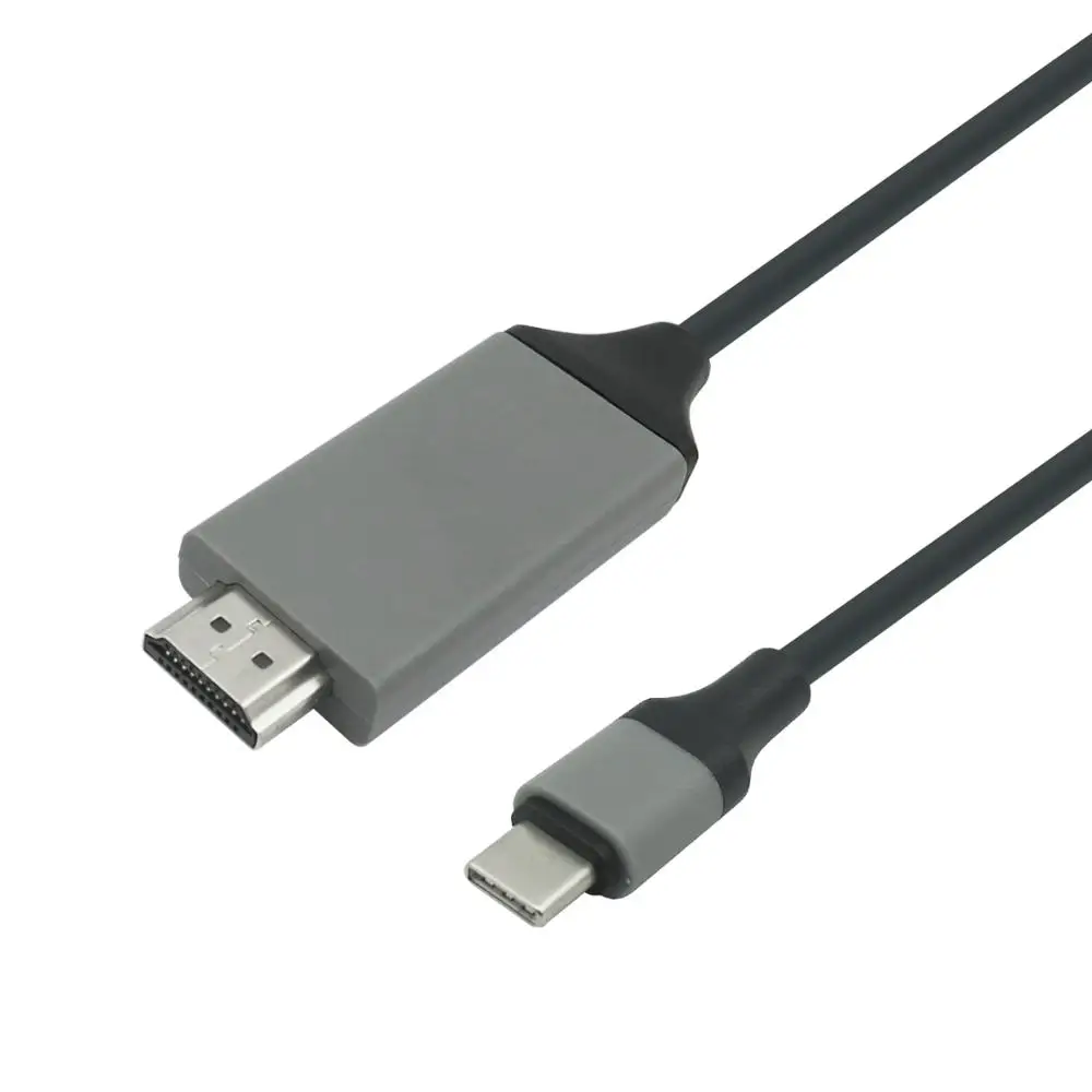 2M 4K USB Type-C to HDTV AV Adapter Cable for Phone Laptop