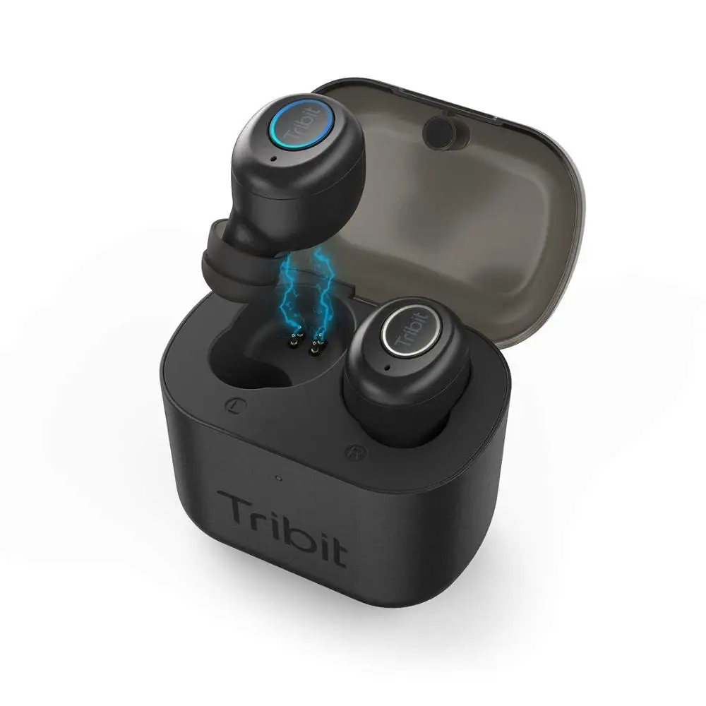 

Tribit X1 True Wireless Earbuds bt 5.0 Hifi Stereo Sound Rich Bass 18 Hours Playtime In Ear Best Bluetooth Earphone, Black