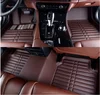 2018 new design 5d leather car mats,high quality car floor mat with foot pedal