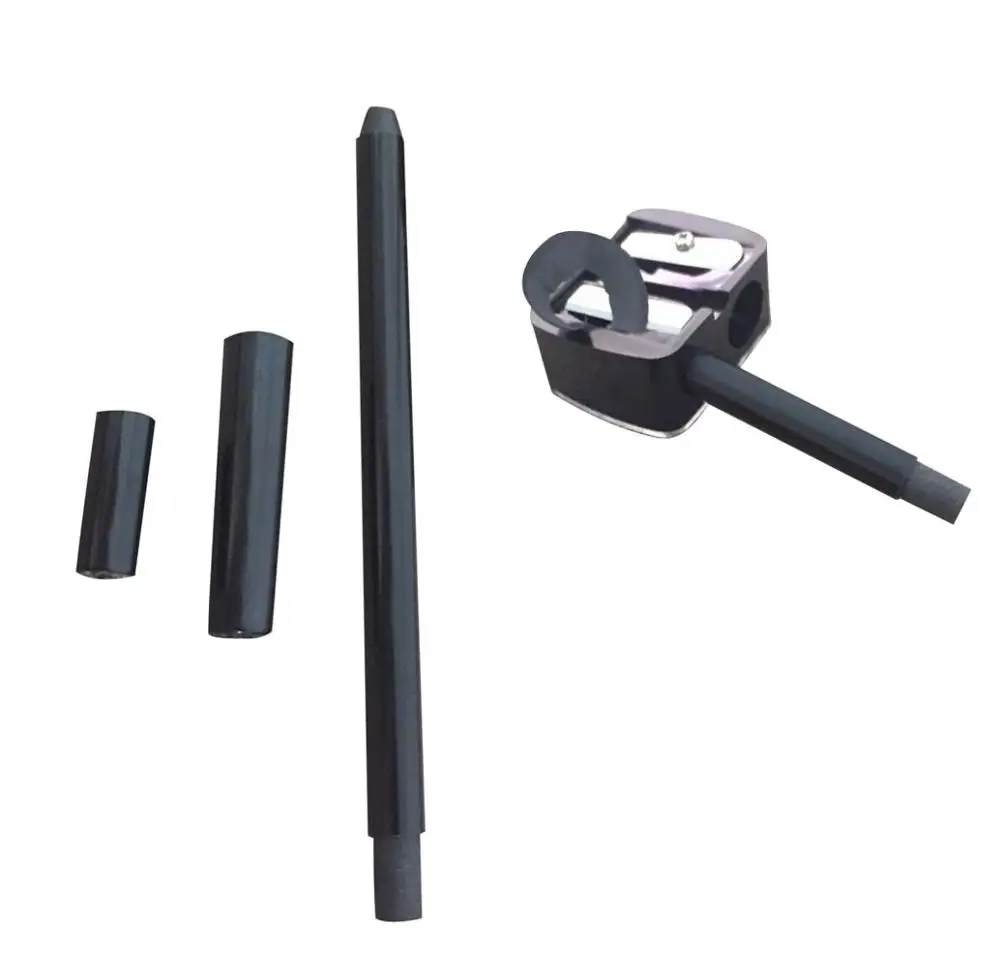 Sharpenable black eyeliner pencil waterproof eyeliner pencil