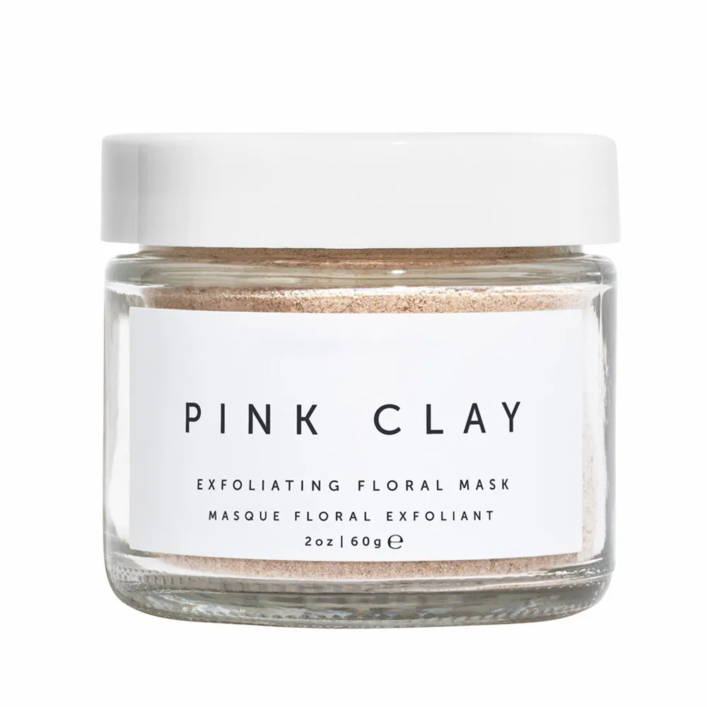 Exfoliating mask. Глина розовая французская. Корейская розовая глина для лица. Clay Exfoliating face Mask.