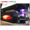 Indoor rotating triangle display with creative design of LINSO LED