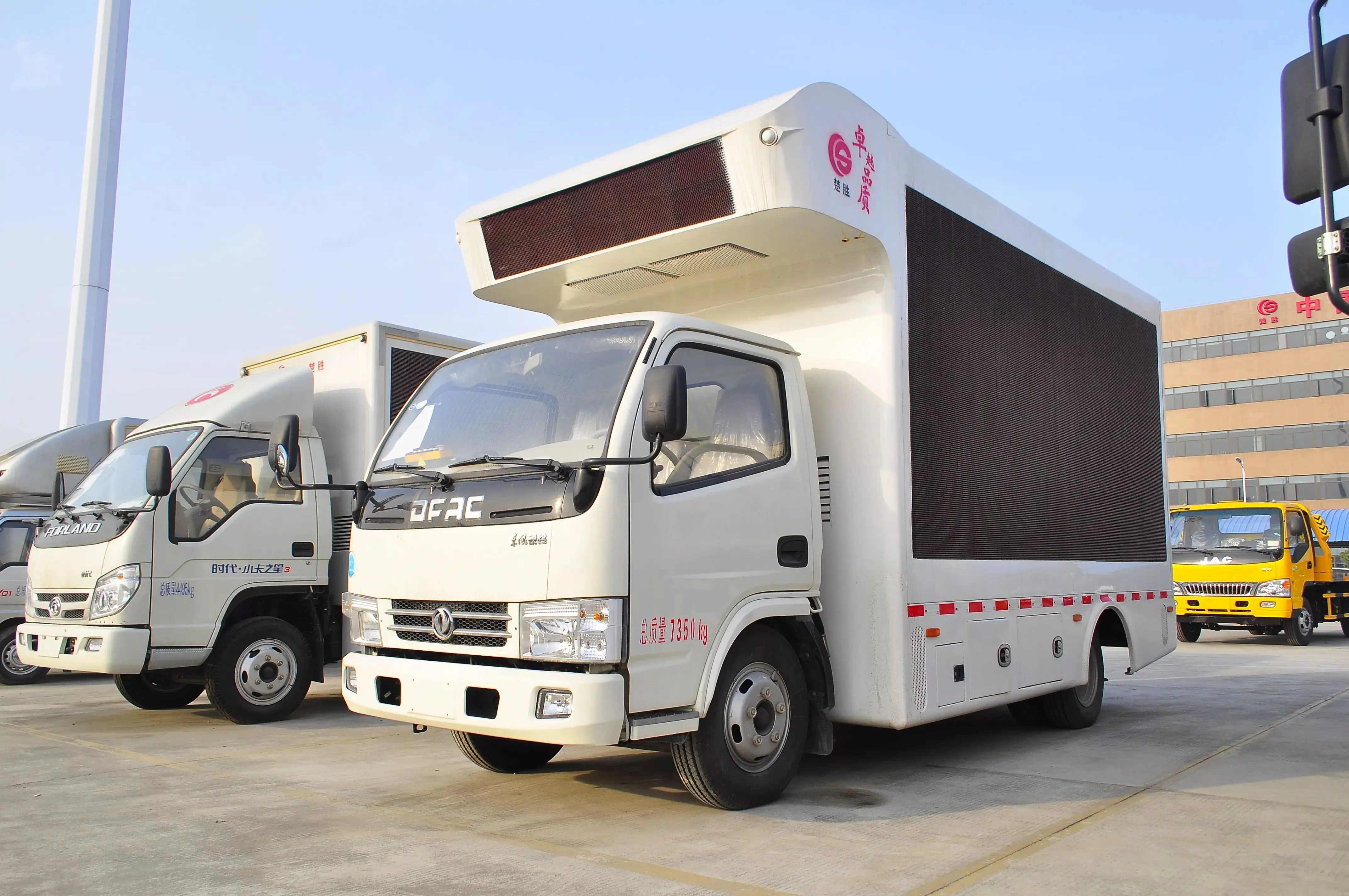 Greenworks — Camion De Télévision Led Mobile De Scène,Pour Publicité