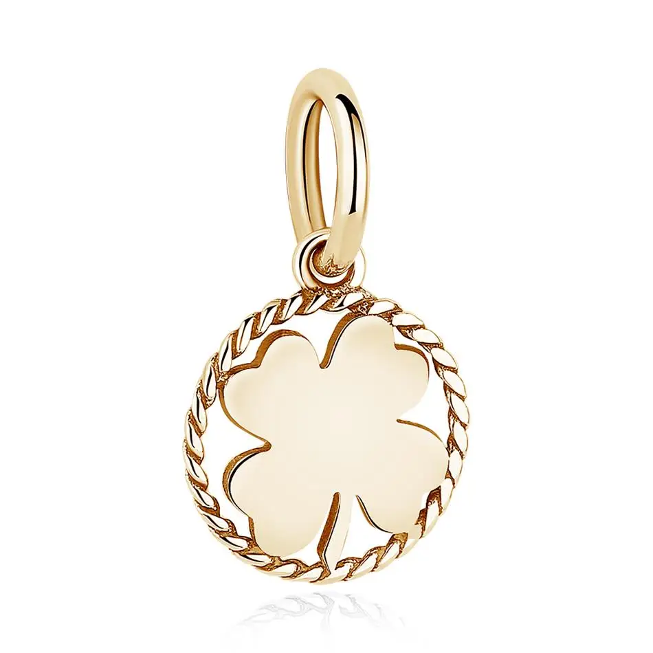 

Antique Gold plated Flower Dangle Charms Bead Fit Original Charm Bracelets 925 Sterling Silver Bead Jewelry Women Gift, Gold color