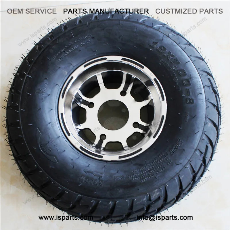 Universal Atv 19x78 Rubber Replacement Tire And Wheel Rim For Sale