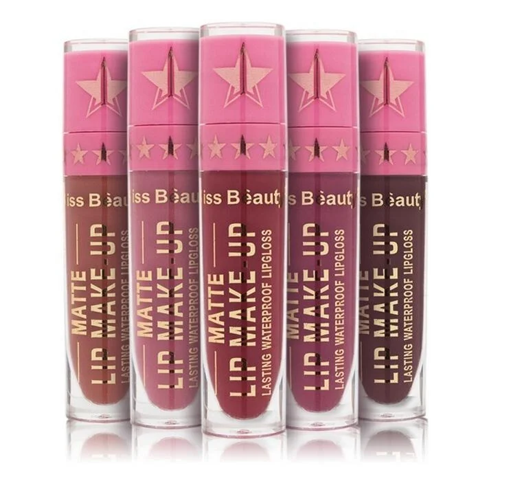 

Beauty makeup star matte waterproof lip gloss lipstick glaze, N/a