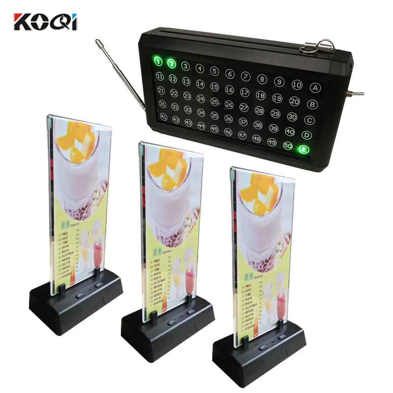 

Ycall Restaurant hotel catering service pager wireless waiter call system