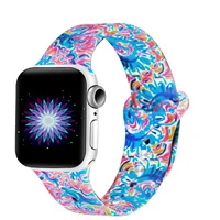 

Silicone Rubber Watch Band For Apple Watch Strap Custom Pattern