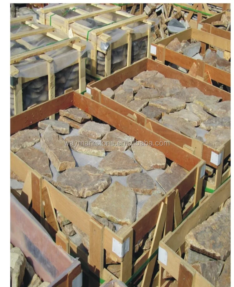 Natural Wall Stone Cladding Rectangular shape Loose Stone veneers WRSV