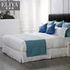 3 star 100% polyester hotel top bed sheet, duvet cover, pillow case