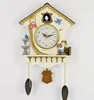 Vintage Cuckoo Clock Fashion Living Room call Day Time Only 20inch Alarm Eagle Swing Wartch Wall Clock