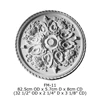 Polyurethane Ornaments High Density Beautiful Decorative PU ceiling building materials