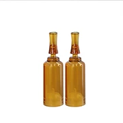 clear boston round glass bottle