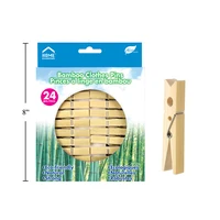 

Wholesale Bamboo Clothes Pins/pegs for Laundry