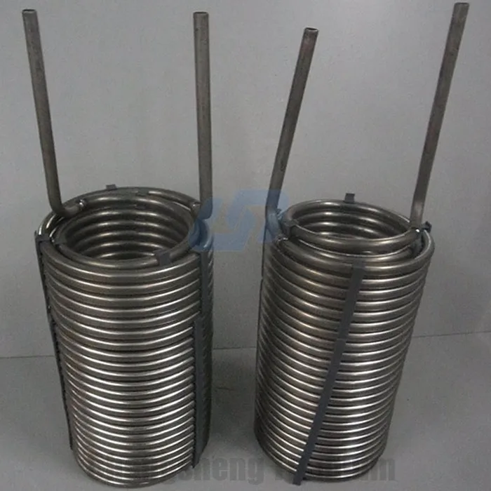 畅销产品用于电镀的沉浸式钛盘管换热器