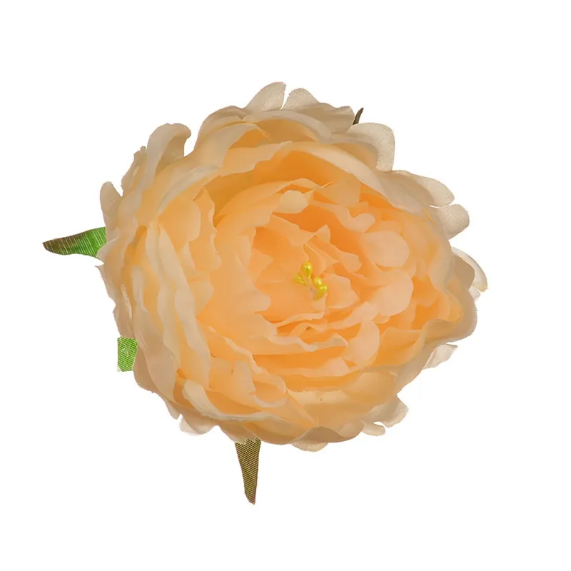 Newly Wholesale New Arrival Colorful Silk Large Artificial Flower Heads