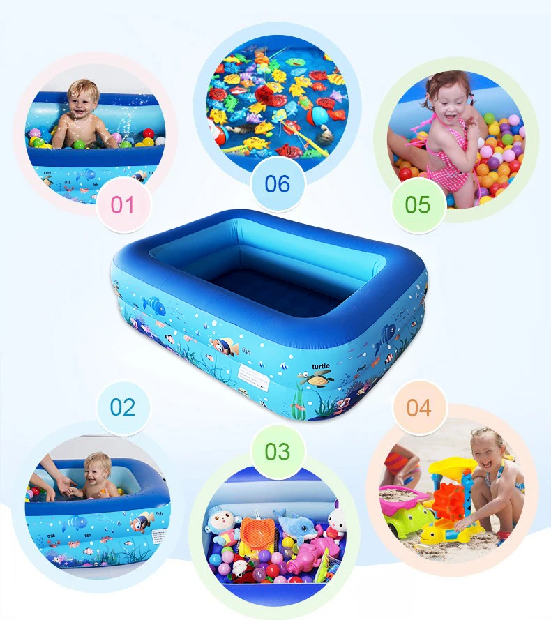 plastic baby swimming pool