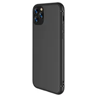 

Shockproof Custom Black Cover For iPhone 11 Pro Max Matte TPU Protective Mobile Cell Phone Case