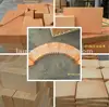 refractory fireclay brick for pizza oven or fireplace