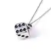 Handsome Men's Necklace Wholesale Dice Charm Metal Chains