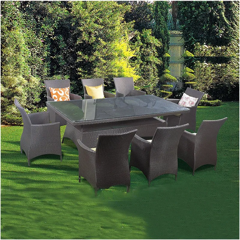 Garden Commercial Outdoor Furniture Metal Table And Chairs Outside