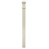Customized White Oak Baluster Newel Post