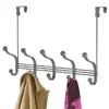Over The Door Organizer Rack, Metal Hooks for Hanging Clothes