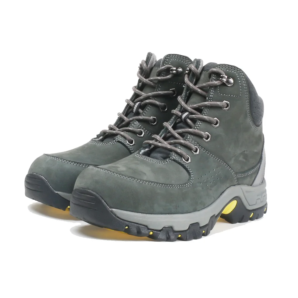 

Premium Leather High Rebound Grip Walking Women Steel Toe Shoes