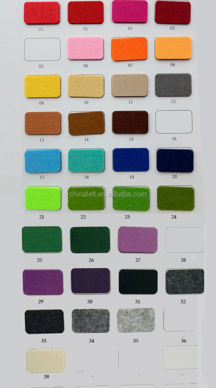 Good Quality Wool Felt Factory,Wholesale Wool Blend Felt Fabric And