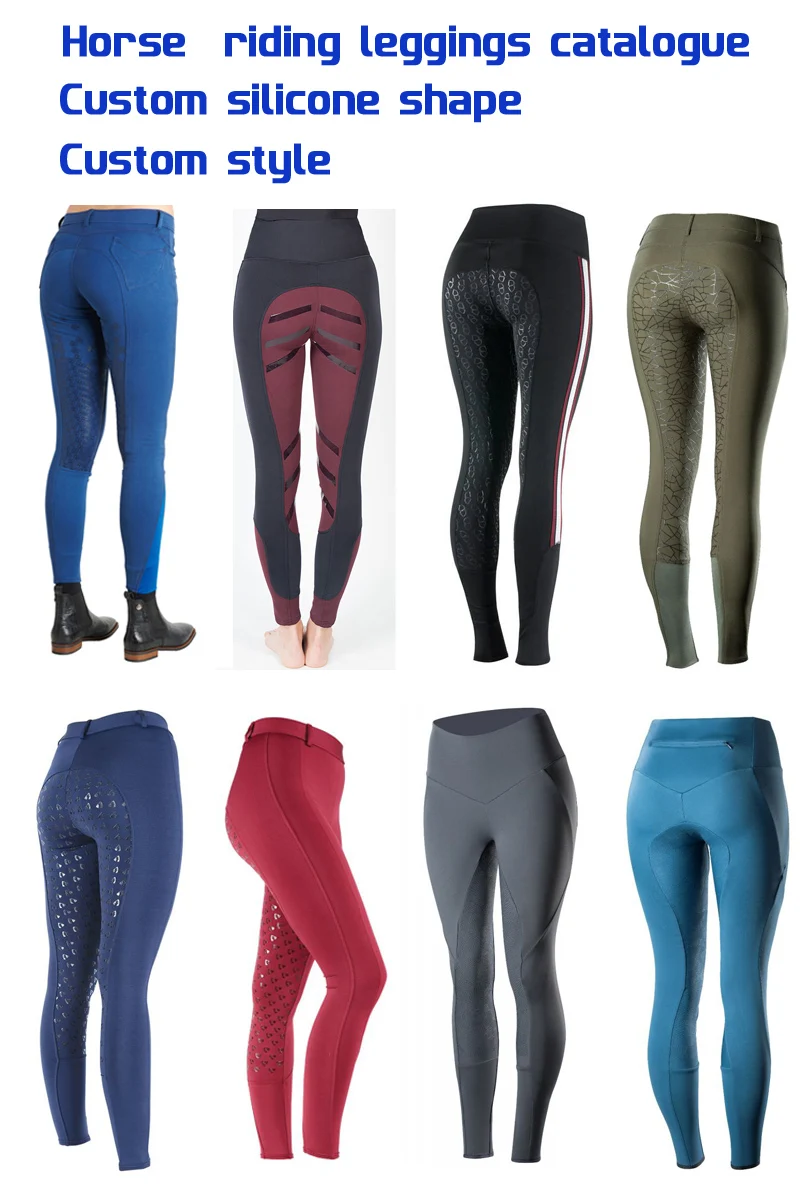 Hot Selling Riding Leggings Oem Horse Breeches Branded Equestrian Clothing Customized Horse