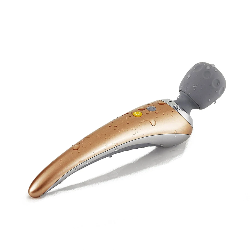 waterproof wand massager gold 01