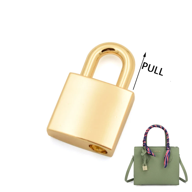 

Decoration metal mini bag pull lock for jewelry box