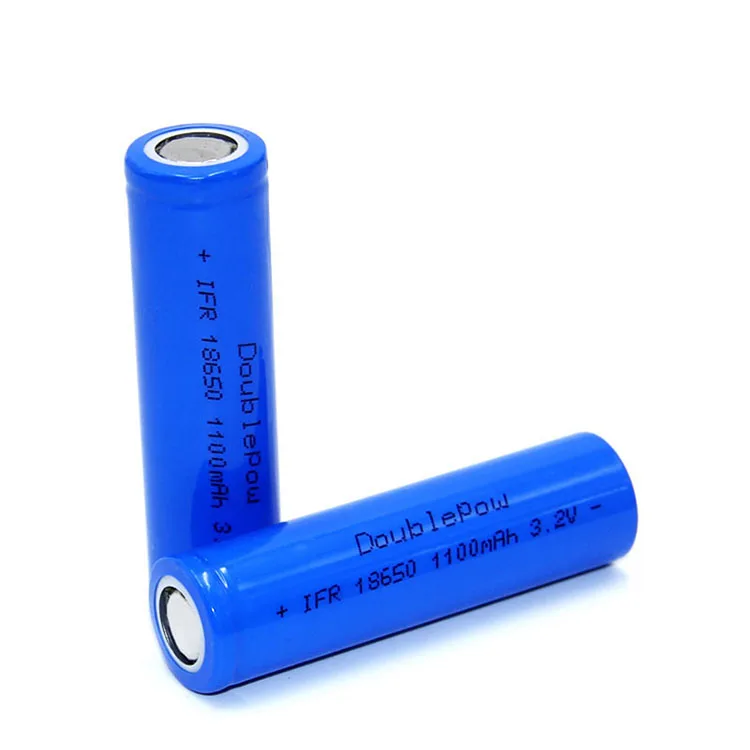 Ifr18650 3.2v 1100mah Lifepo4 Cylindrical Rechargeable Lithium Cell ...