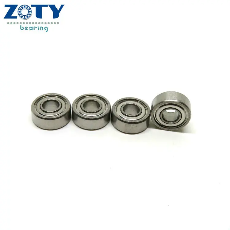 10 Pack MR72 zz miniature en acier inoxydable roulements haute performance 2x7x3mm